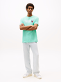 Tommy Jeans - T-shirt korte mouw - Petrol - Reg Tommy Dna Flag Tee Ext - Dm0Dm21941