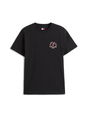 Tommy Jeans - T-shirt korte mouw - Zwart - Dm0Dm21586 - Reg Small Motif Tee Ext