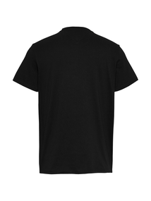 TOMMY JEANS - T-shirt korte mouw - Zwart - Tjm Slim Entry Graphic Tee - Dm0Dm20779