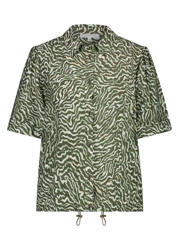 Tramontana - Blouse lange mouw - Groen - C21-15-301