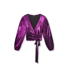 Vaira wrap blouse