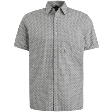 Vanguard - Overhemd korte mouw - Wit - Vsis2503231 - Short Sleeve Shirt Print on Poplin