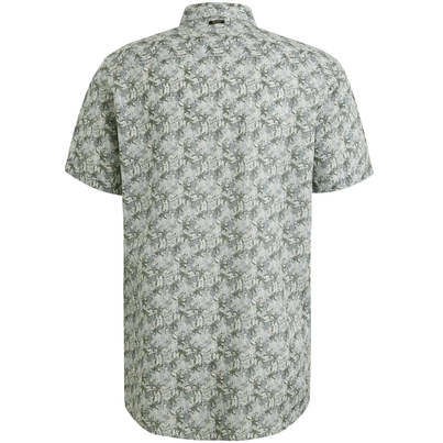 Vanguard - Overhemd korte mouw - Wit - Vsis2503232 - Short Sleeve Shirt Printed Tencel