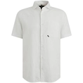 Vanguard - Overhemd korte mouw - Wit - Vsis2505280 - Short Sleeve Shirt Linen Cotton bl