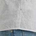 Vanguard - Overhemd korte mouw - Wit - Vsis2505280 - Short Sleeve Shirt Linen Cotton bl