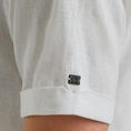 Vanguard - Overhemd korte mouw - Wit - Vsis2505280 - Short Sleeve Shirt Linen Cotton bl