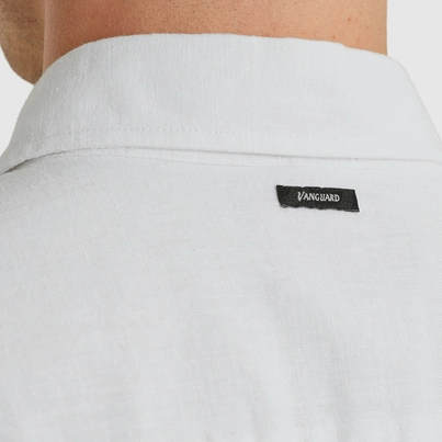 Vanguard - Overhemd korte mouw - Wit - Vsis2505280 - Short Sleeve Shirt Linen Cotton bl