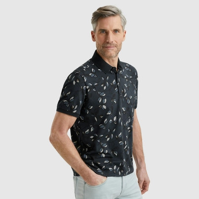 Vanguard - Polo - Blauw - Vpss2505881 - Short sleeve polo stretch pique bl