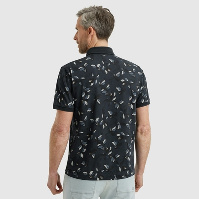 Vanguard - Polo - Blauw - Vpss2505881 - Short sleeve polo stretch pique bl