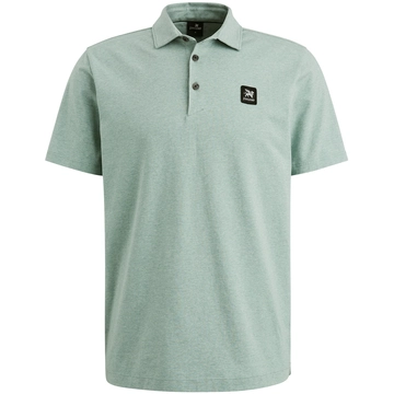 Vanguard - Polo - Donkergroen - Vpss2503832 - Short sleeve polo cotton elastan j