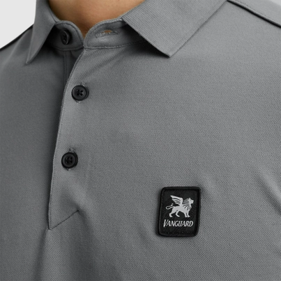 Vanguard - Polo - Grijs - Vpss2504850 - Short sleeve polo pique blend gent