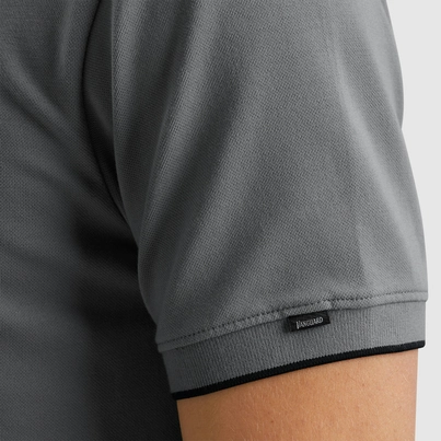 Vanguard - Polo - Grijs - Vpss2504850 - Short sleeve polo pique blend gent