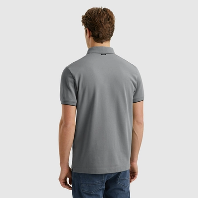 Vanguard - Polo - Grijs - Vpss2504850 - Short sleeve polo pique blend gent