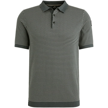 Vanguard - Polo - Grijs - Vpss2504860 - Short sleeve polo cotton modal