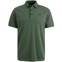Vanguard - Polo korte mouw - Donkergroen - Short sleeve polo pique waffle str