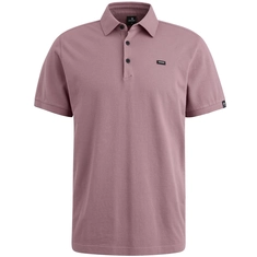 Vanguard - Polo korte mouw - Paars - Short sleeve polo pique waffle str