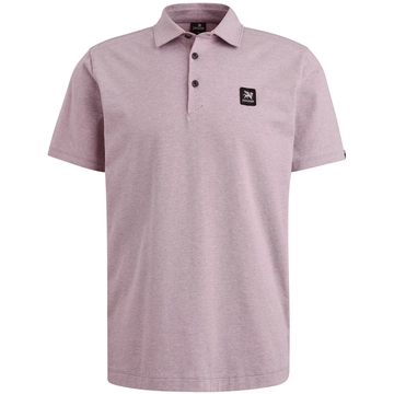 Vanguard - Polo - Paars - Vpss2503832 - Short sleeve polo cotton elastan j