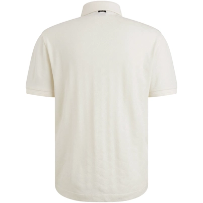 Vanguard - Polo - Wit - Vpss2505879 - Short sleeve polo jacquard merceri