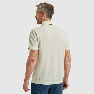 Vanguard - Polo - Wit - Vpss2505879 - Short sleeve polo jacquard merceri