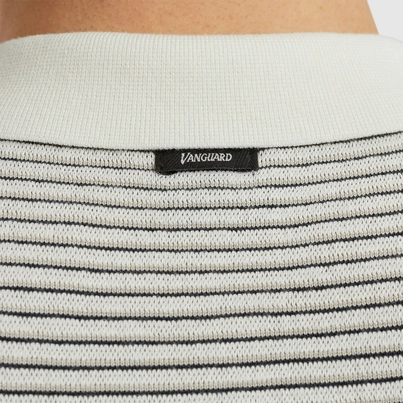Vanguard - Polo - Wit - Vpss2505887 - Short sleeve polo cotton modal