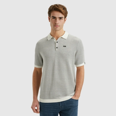 Vanguard - Polo - Wit - Vpss2505887 - Short sleeve polo cotton modal
