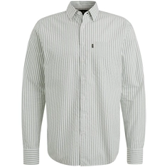 Vanguard - Shirt lange mouw - Donkergroen - Long Sleeve Shirt YD Dobby stripe