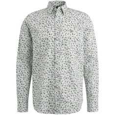 Vanguard - Shirt lange mouw - Wit - Long Sleeve Shirt Print on Fine Po
