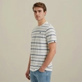 Vanguard - T-shirt korte mouw - Wit - Vtss2505551 - Short sleeve r-neck pique texture