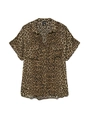 Vero Moda - Blouse korte mouw - Dierenprint - Vmbumpy Ss Shirt Aop Wvn - 10331923
