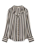 Vero Moda - Blouse lange mouw - Zilver - Vmblaise L/S V-Neck Shirt - 10327831