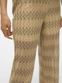 Vero Moda - Katoenen broek - Assorti - Vmdicte Hw Straight Pants Jrs - 10328142