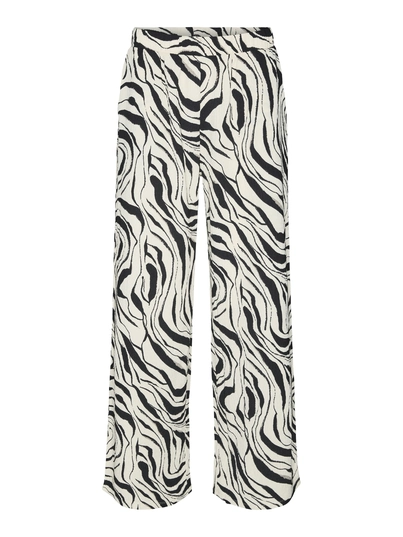 Vero Moda - Katoenen broek - Assorti - Vmpoet Hw Loose Pant Jrs Bo - 10322915