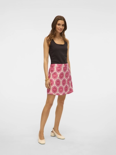 Vero Moda - Rok - Roze - Vmeveli Skort Wvn Lcs Ga - 10333811