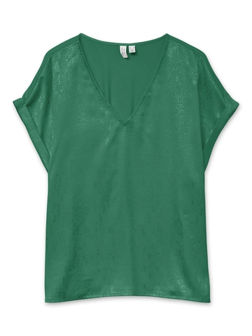 Vero Moda - T-shirt korte mouw - Groen - Vmbalia S/S V-Neck T-Shirt Wvn - 10320751