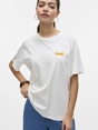 Vero Moda - T-shirt korte mouw - Wit - Vmdoris Caty Ss Top Box Jrs Ga - 10329468