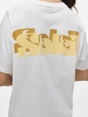 Vero Moda - T-shirt korte mouw - Wit - Vmdoris Caty Ss Top Box Jrs Ga - 10329468