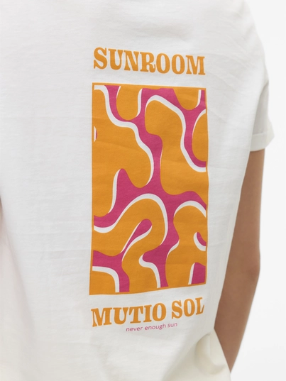 Vero Moda - T-shirt korte mouw - Wit - Vmella S/S O-Neck T-Shirt Jrs - 10333613
