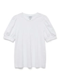 Vero Moda - T-shirt korte mouw - Wit - Vmkerry 2/4 O-Neck Top Vma - 10275520