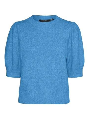 Vero Moda - Trui met ronde hals - Blauw - Vmdoffy 2/4 O-Neck Pullover - 10278313