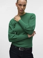 Vero Moda - Trui met ronde hals - Groen - Vmhollypointelle Ls O-Nck Pull - 10322075