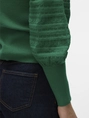Vero Moda - Trui met ronde hals - Groen - Vmhollypointelle Ls O-Nck Pull - 10322075