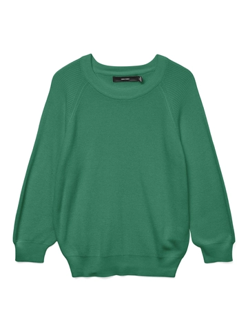 Vero Moda - Trui met ronde hals - Groen - Vmnewlex Sun 3/4 Blouse - 10285980