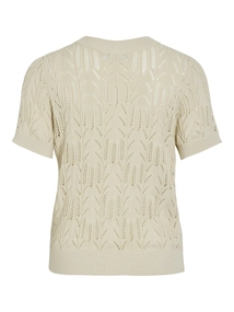 Vicotti s/s o-neck knit top -