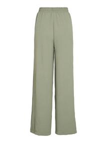 Vila - Katoenen broek - Groen - Vijosa Hw Wide Pants - 14100308
