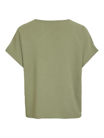 Vila - T-shirt korte mouw - Groen - Vijosa S/S Top - 14101663