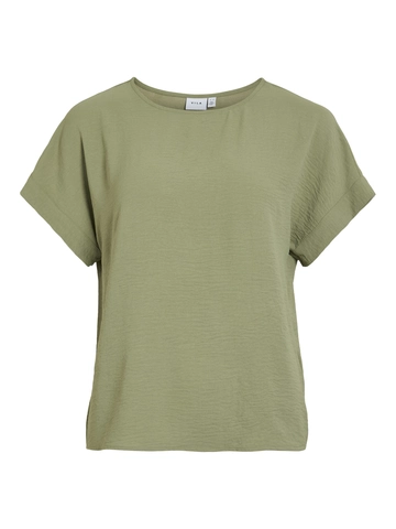 Vila - T-shirt korte mouw - Groen - Vijosa S/S Top - 14101663