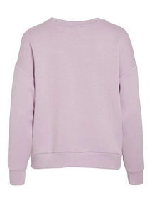 Vila - Trui met ronde hals - Roze - Visiffi Atelier O-Neck L/S Top - 14103224