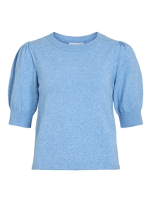 Viril 2/4 sleeve o-neck knit