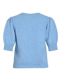 Viril 2/4 sleeve o-neck knit