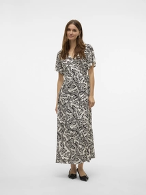 Vmbali s/s ancle wrap dress wv